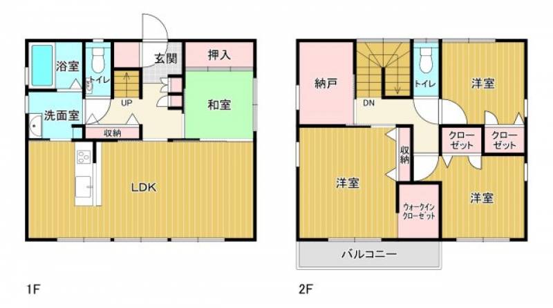 高知市針木東町 一戸建 の間取り画像