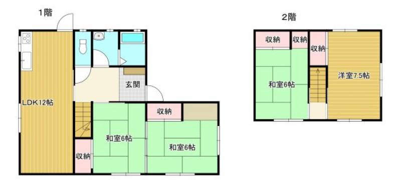 香南市野市町みどり野 一戸建 の間取り画像