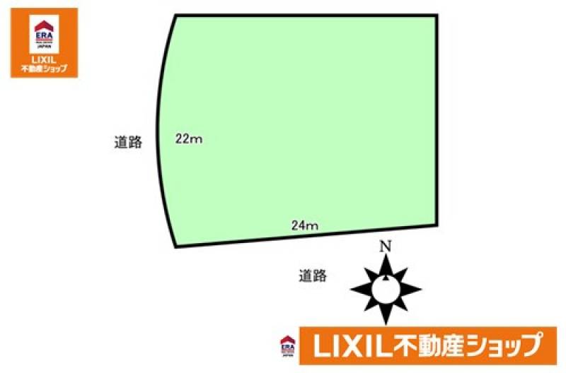 高知市長浜  の区画図