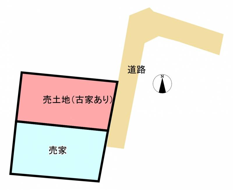 高知市横浜  の区画図