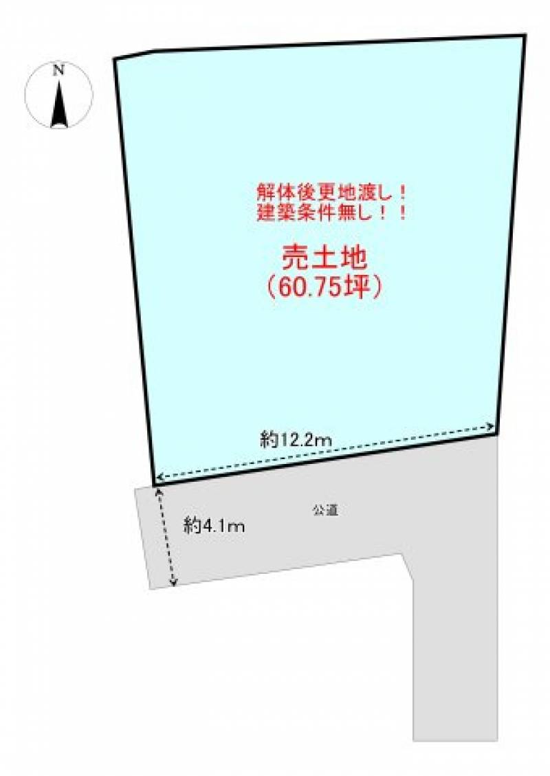 高知市南久万  の区画図