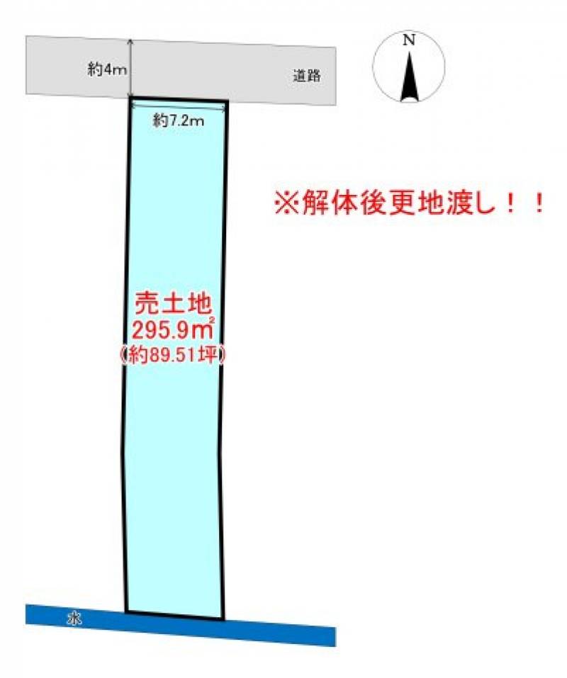 高知市桜井町  の区画図