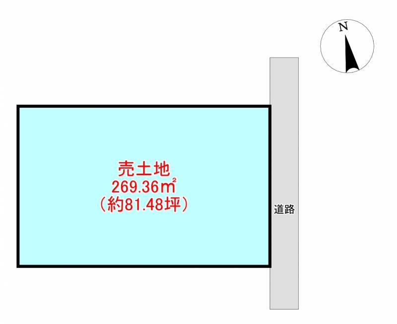 南国市大そね甲  の区画図