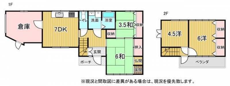 高知市仁井田 一戸建 の間取り画像