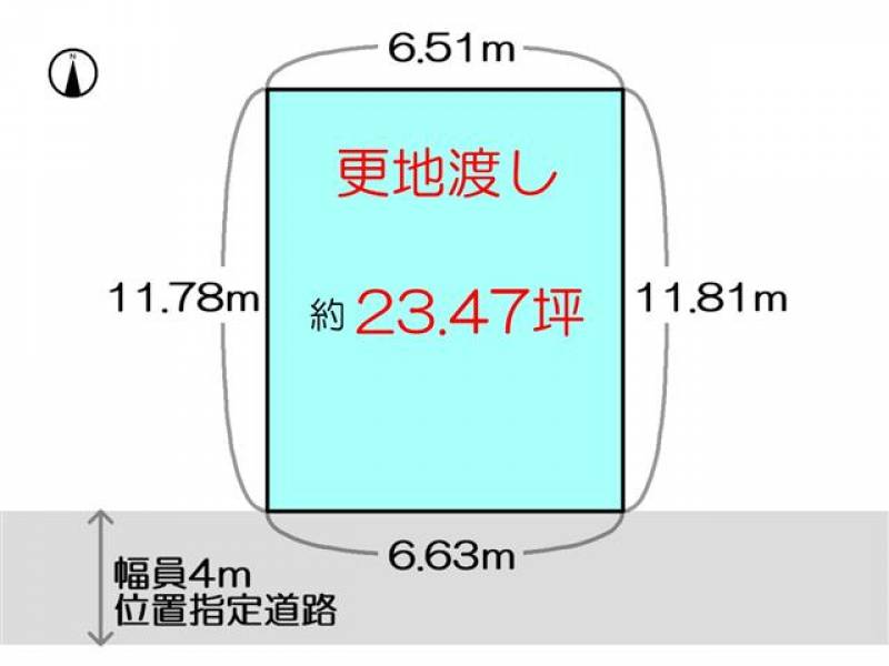 高知市一宮東町 の区画図