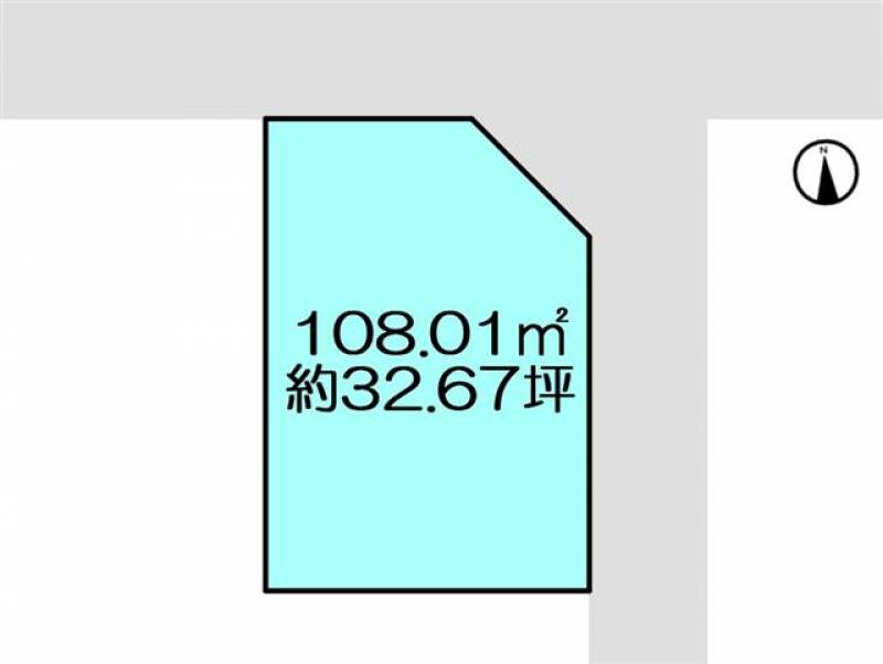 高知市伊勢崎町 の区画図