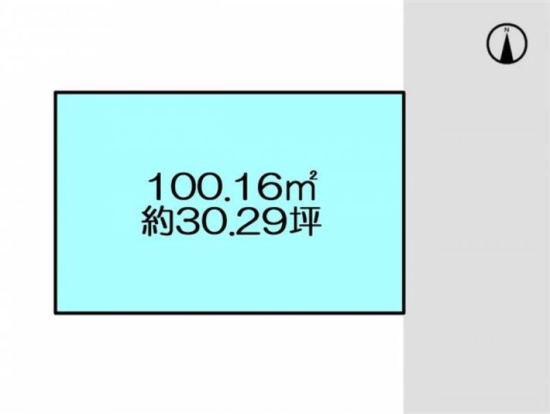 高知市福井扇町 の区画図