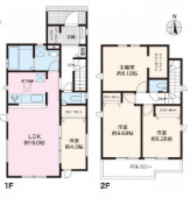 高知市介良乙 一戸建 （6期5棟1）の間取り画像