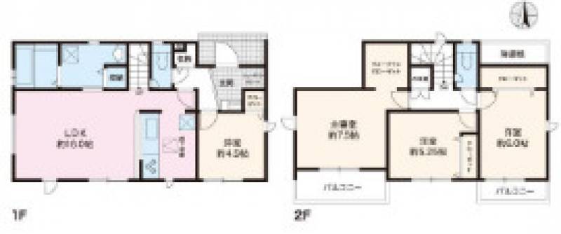 高知市介良乙 一戸建 （6期5棟2）の間取り画像