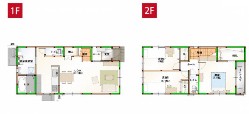 高知市一宮西町 一戸建 一宮西町③の間取り画像