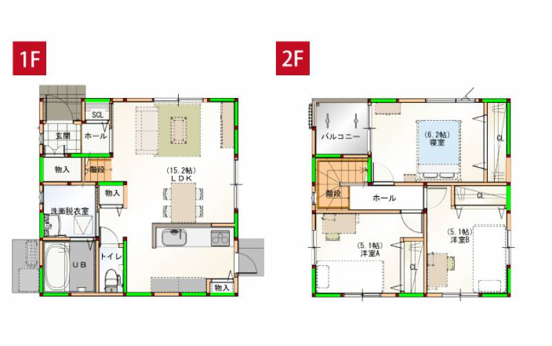 高知市朝倉丙 一戸建 朝倉⑪の間取り画像