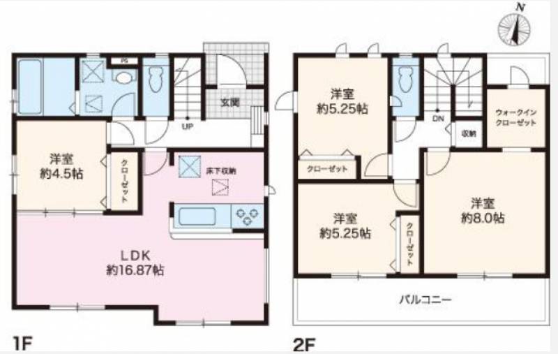 高知市介良乙 一戸建 （8期1棟1）の間取り画像