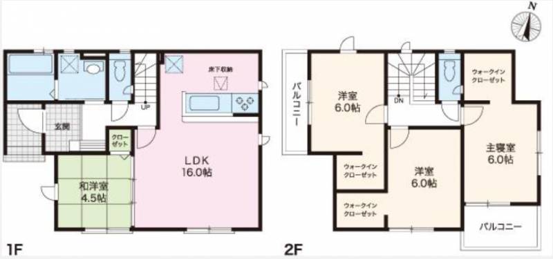 香美市土佐山田町東本町 一戸建 （東本町1棟1）の間取り画像