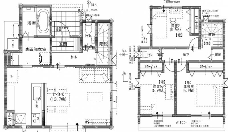 高知市神田 一戸建 　建築中！の間取り画像