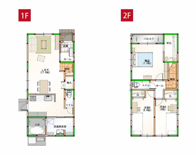 高知市高須東町 一戸建 　高須東町①の間取り画像