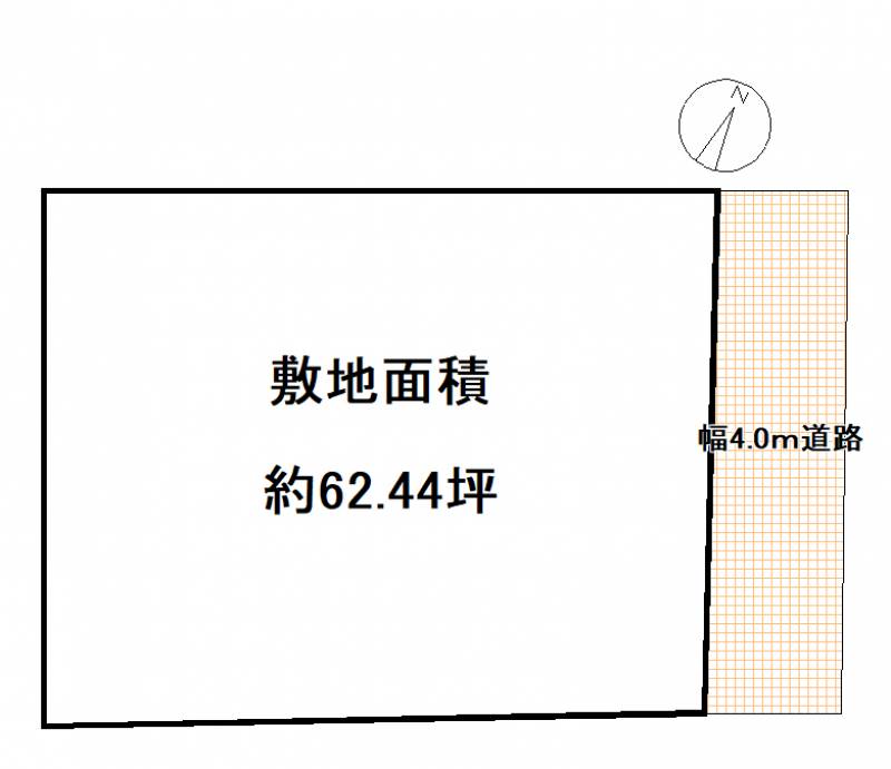 高知市瀬戸西町 の区画図