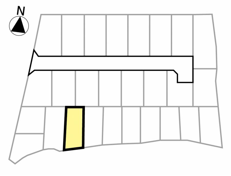 高知市鴨部 高知市鴨部の区画図