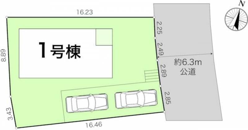 高知市春野町平和 一戸建 の間取り画像