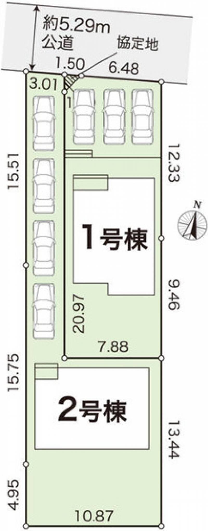 高知市長浜 一戸建 の間取り画像