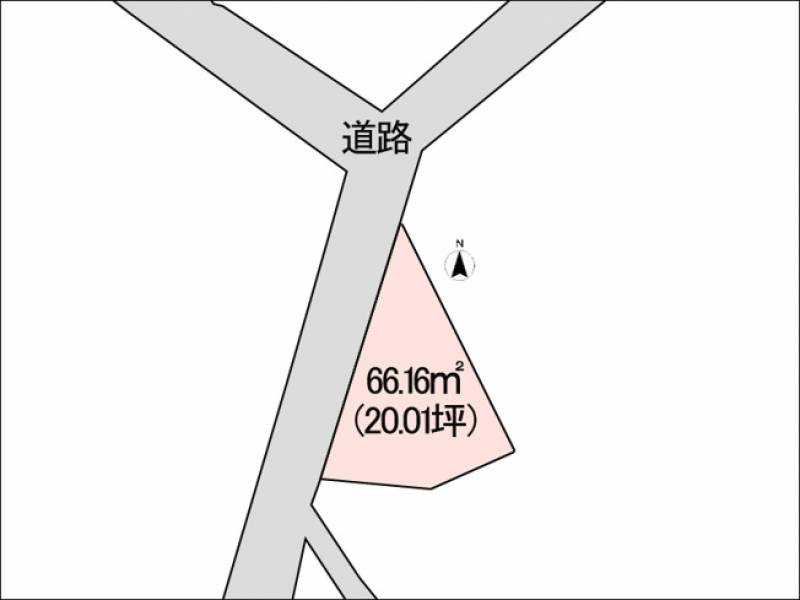 高知市中秦泉寺  の区画図