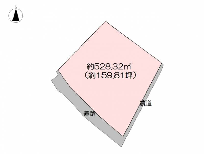 高知市春野町西分  の区画図