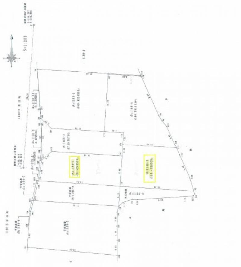 香南市野市町下井  の区画図