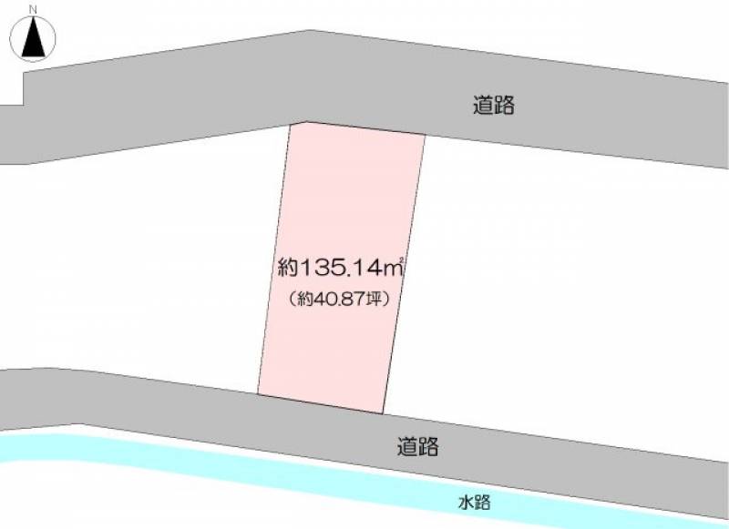 高知市介良乙  の区画図