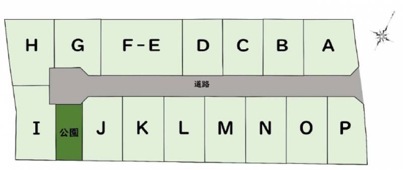 高知市長浜  の区画図