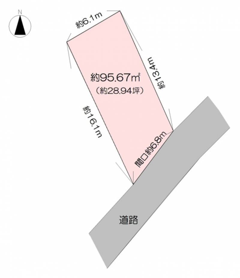 高知市重倉  の区画図