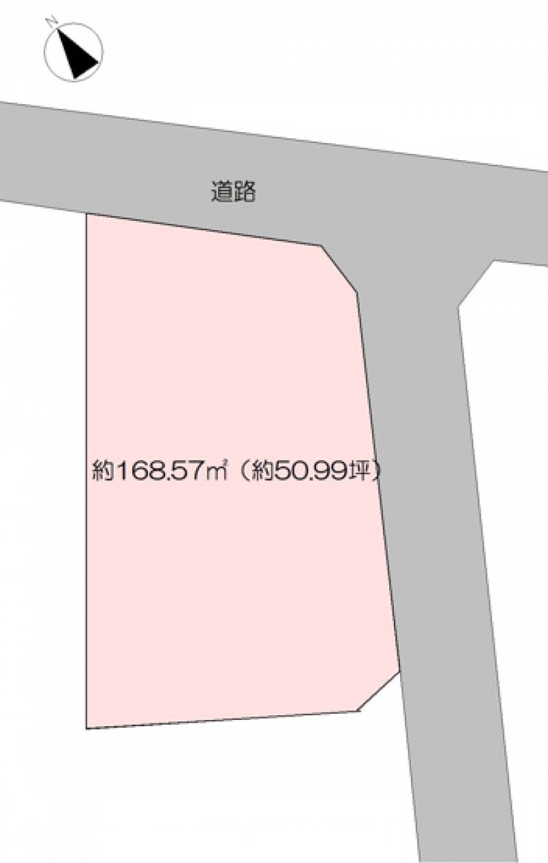 南国市久礼田  の区画図