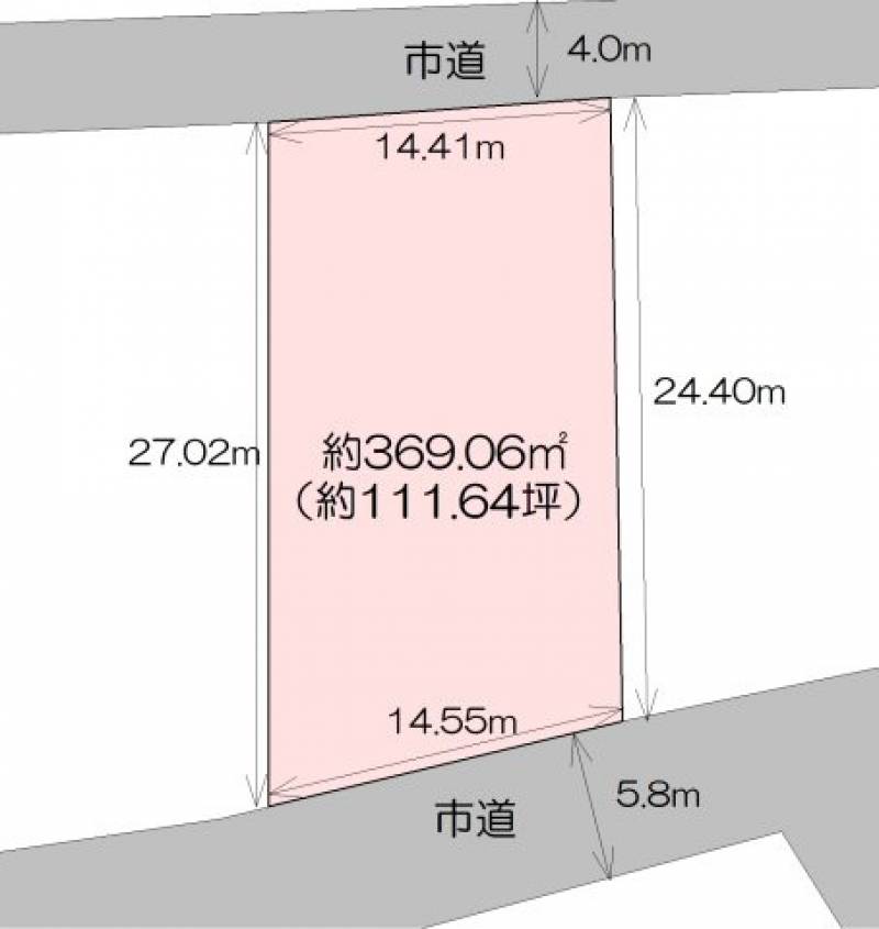 高知市昭和町  の区画図