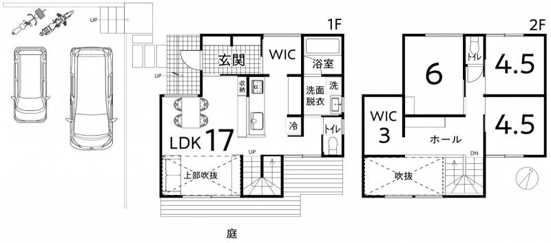 高知市一宮東町 一戸建 の間取り画像