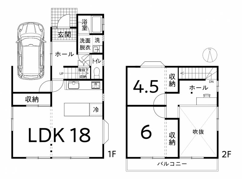 高知市高須東町 一戸建 高須東町　中古戸建の間取り画像