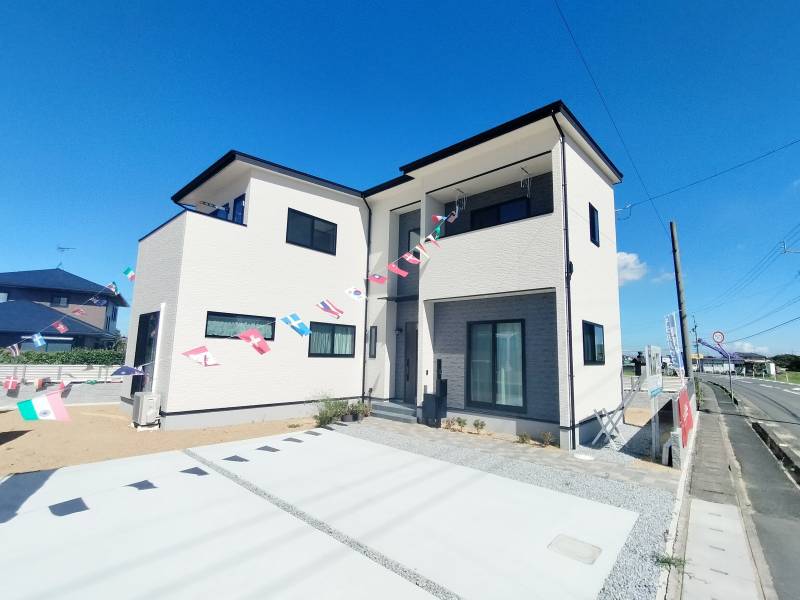 高松市由良町 一戸建 イルクオーレ由良Ⅱ1号地モデルハウスの外観写真