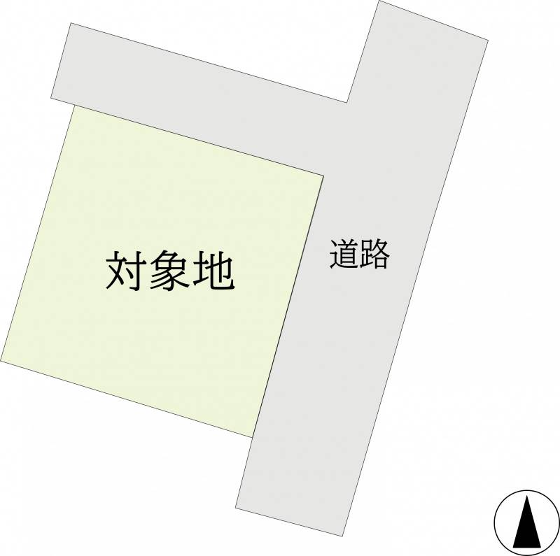 高松市木太町 の区画図