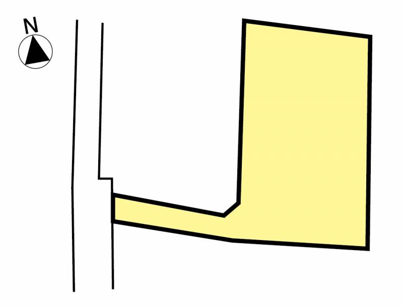 高松市多肥上町 売土地の区画図