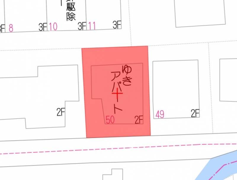高知市薊野西町 の区画図