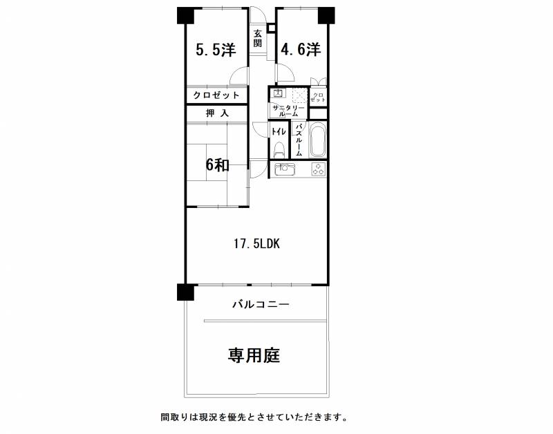 アーネスト針木 の間取り画像