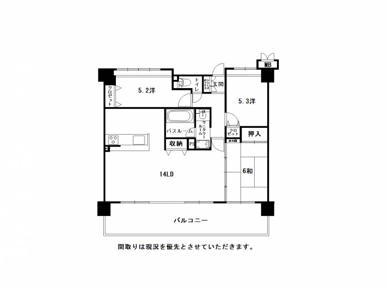 アルファステイツ知寄3【売主】 の間取り画像