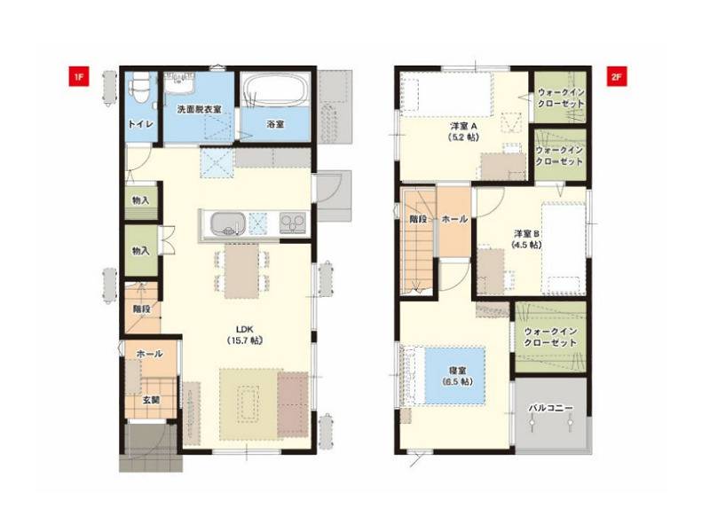 高知市百石町 一戸建 の間取り画像