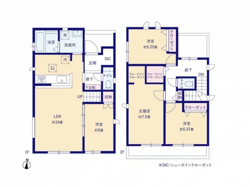 高知市介良乙 一戸建 の間取り画像