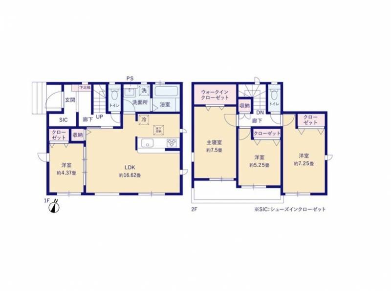 高知市針木東町 一戸建 の間取り画像