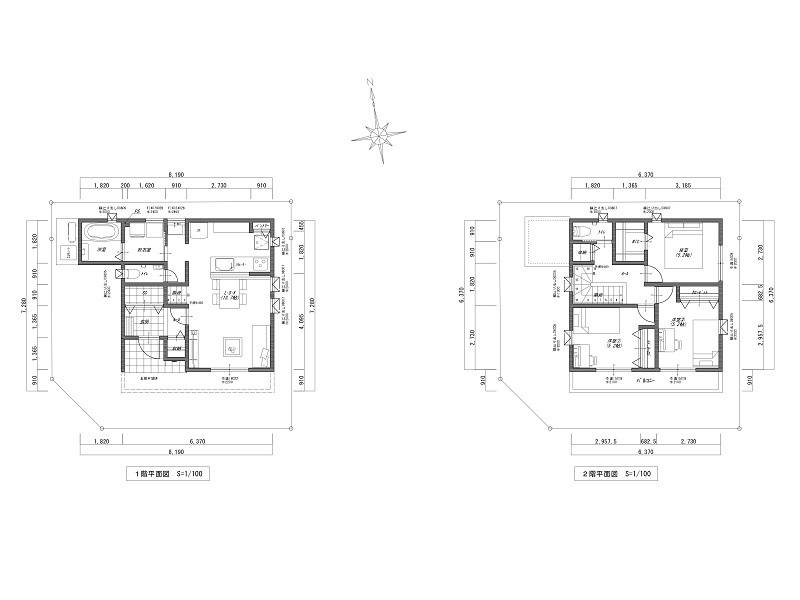 南国市篠原 一戸建 の間取り画像