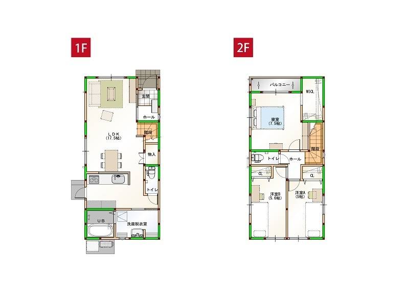 高知市高須東町 一戸建 の間取り画像