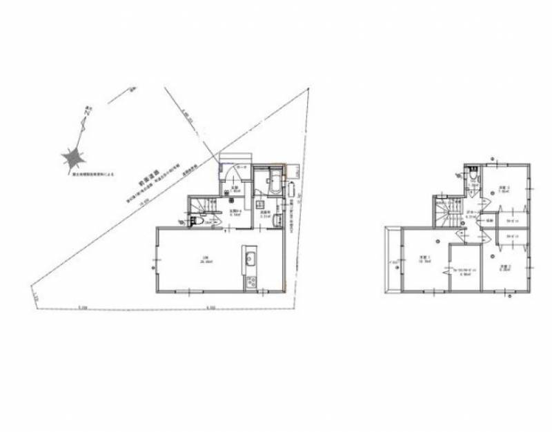 吾川郡いの町枝川 一戸建 の間取り画像