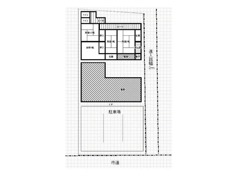 高知市長浜 一戸建 の間取り画像