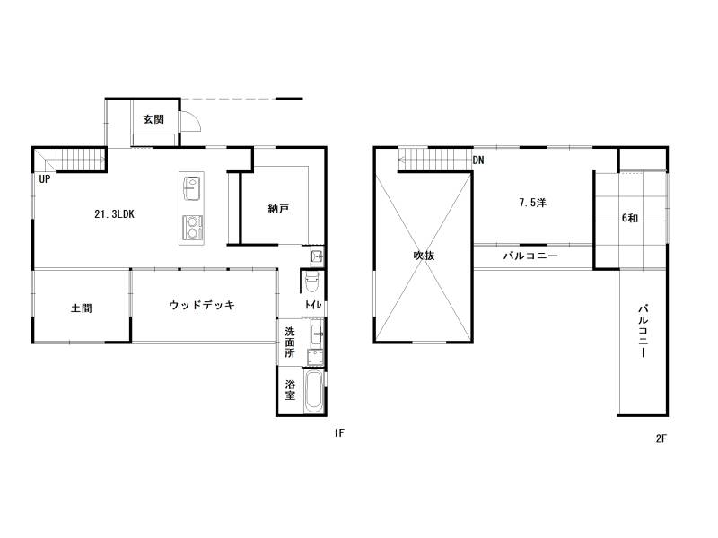 香南市野市町東野 一戸建 の間取り画像