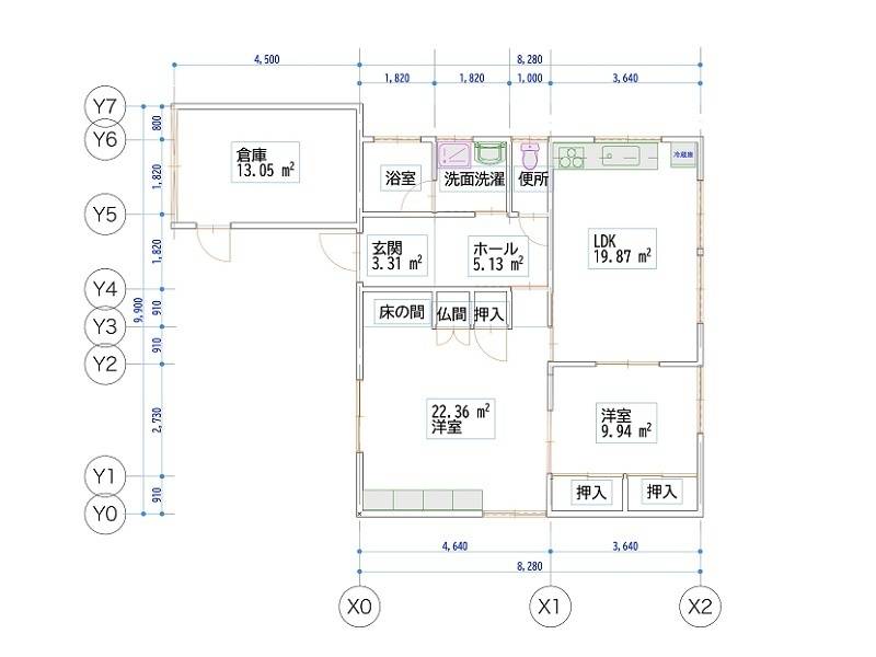 香南市野市町西野 一戸建 の間取り画像