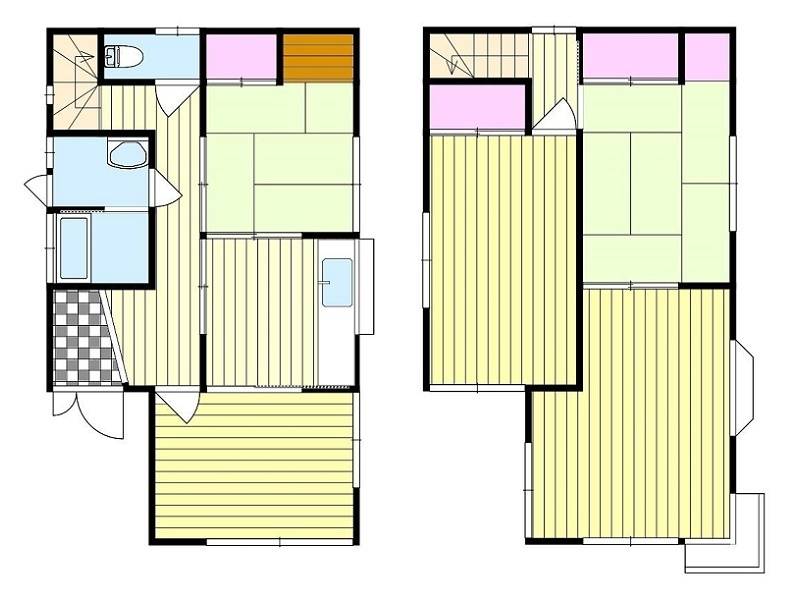 高知市小倉町 一戸建 の間取り画像