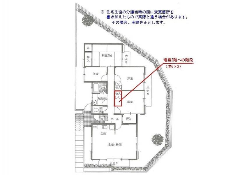 高知市朝倉己 一戸建 の間取り画像